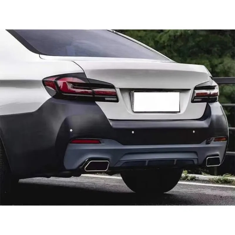 For 5 Series 2011 to 2017 Upgraded 2022 M5 Bumper Kit, LED Headlights, Taillights, Front Bumper